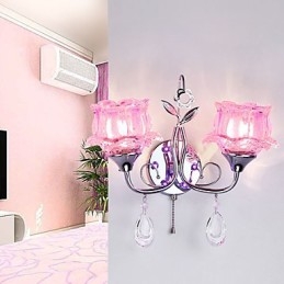 Creative Contemporary And Contracted Creative Crystal Wall Lamp Lights
