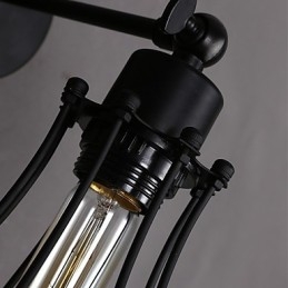 Creative Personality Decorative Wrought Iron Retro Grapefruit Wall Lamp