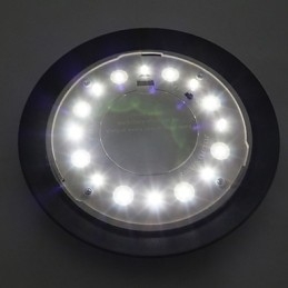 Outdoor Solar Power White Villa Wall Mount Garden Courtyard Door Path Light Lamp