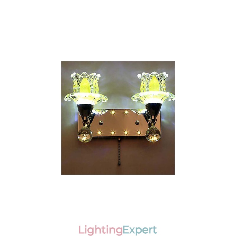 Creative Contemporary And Contracted Creative Crystal Wall Lamp Lights