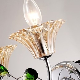 European Style Creative Contemporary And Contracted Crystal Wall Lamp Lights
