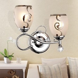 Wall Sconces Crystal Modern Contemporary Metal