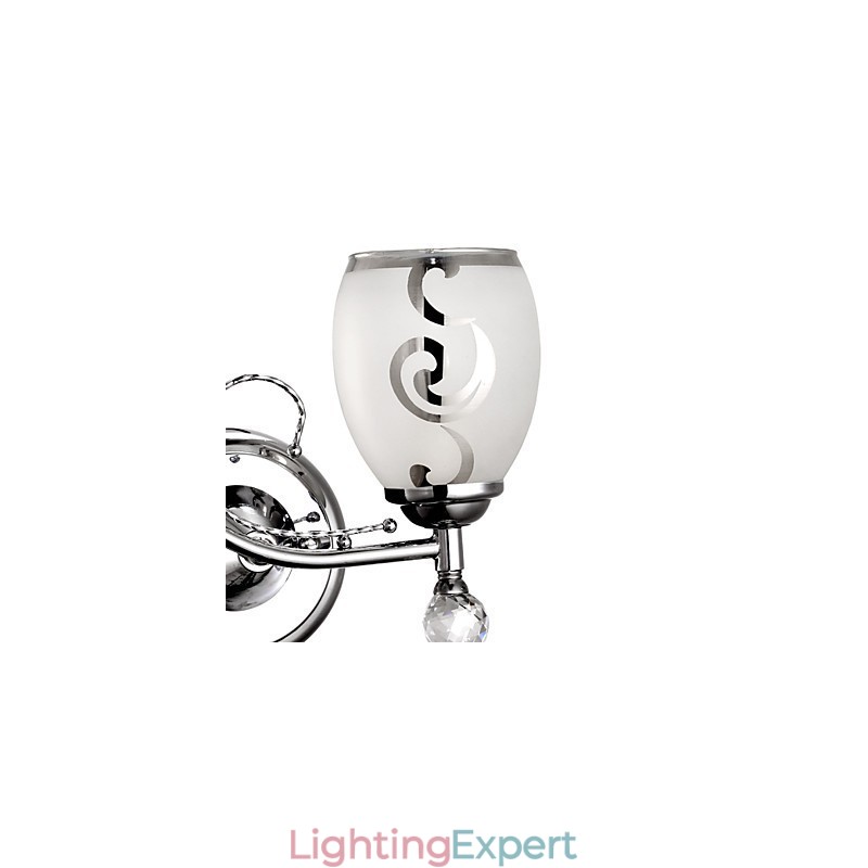 Wall Sconces Crystal Modern Contemporary Metal