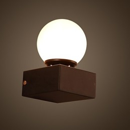 Ball Loft Creative Wall Lamp Wrought Iron Wall Lamp Restoring Ancient Ways Lights