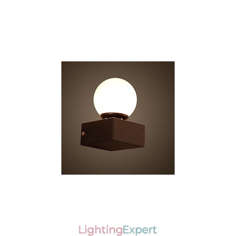 Ball Loft Creative Wall Lamp Wrought Iron Wall Lamp Restoring Ancient Ways Lights