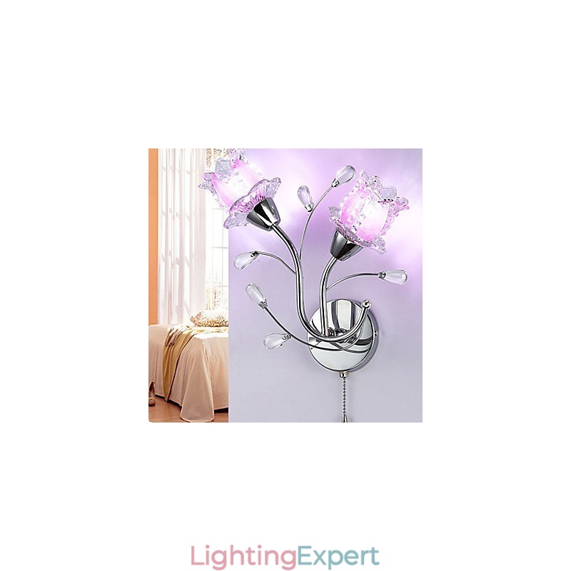 Creative Contemporary And Contracted Creative Crystal Wall Lamp Lights