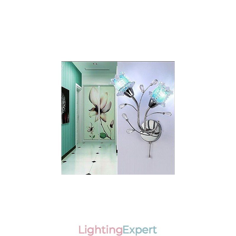 Creative Contemporary And Contracted Creative Crystal Wall Lamp Lights