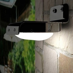 Voice Sensor Outdoor Solar Powered Light Lamp Landscape Garden Wall Fence
