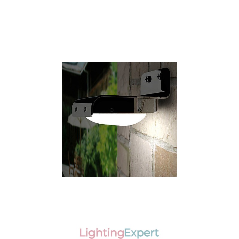 Voice Sensor Outdoor Solar Powered Light Lamp Landscape Garden Wall Fence