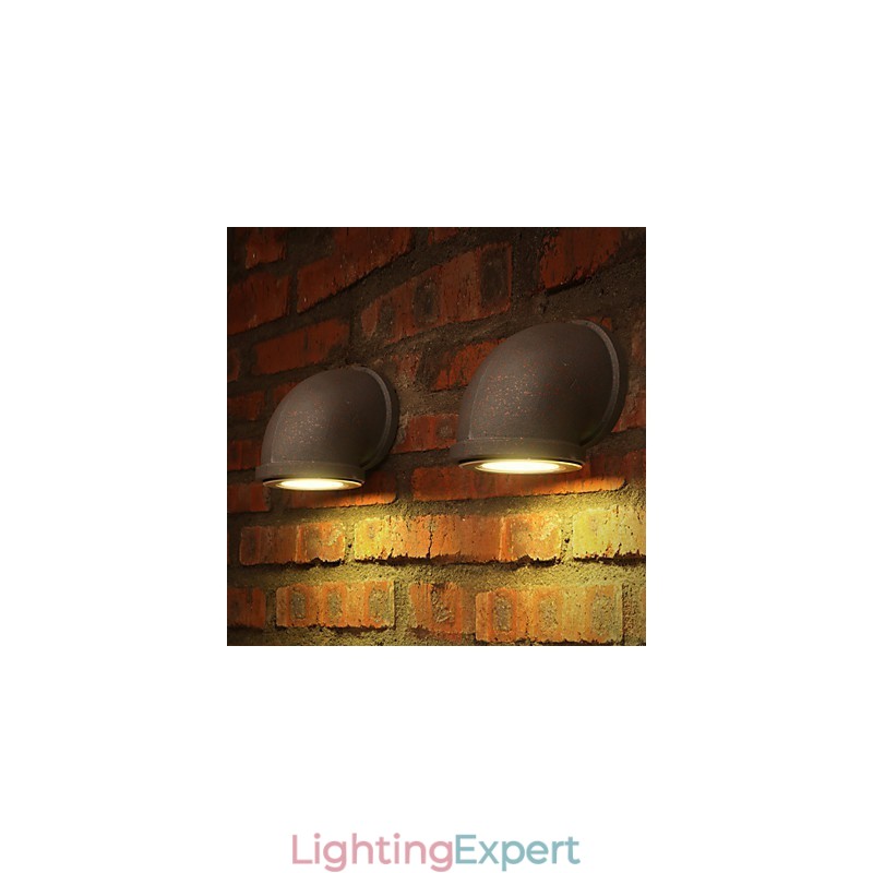 Loft Personality Vintage Bar Counter Water Pipe Wall Lamp Spot Light Lot Lighting Fitting Stair Balcony Lamp