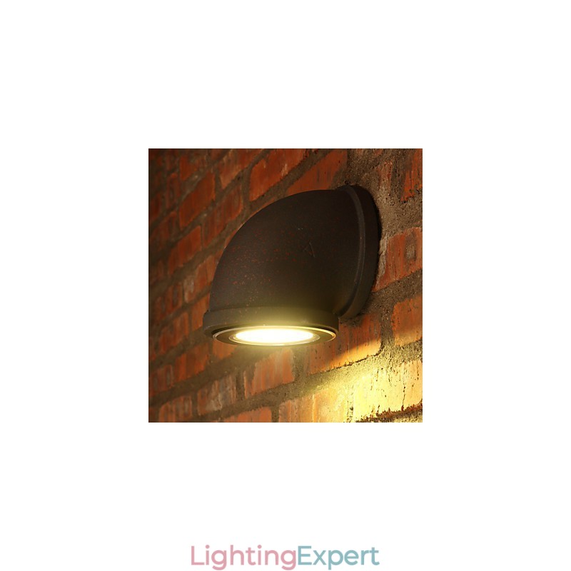 Loft Personality Vintage Bar Counter Water Pipe Wall Lamp Spot Light Lot Lighting Fitting Stair Balcony Lamp