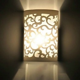 ALL BLUE High Quality Decoration Of Carve Patterns Or Designs On Woodwork Wall Lamp
