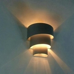 High Quality Modern Fashion Design Spiral Wall Lamp Creative Wall Lamp