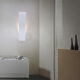 Contracted And Contemporary Creative Bent Wrought Iron Wall Lamp Power Lights