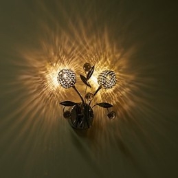 Wall Sconces Crystal Mini Style Modern Contemporary Metal