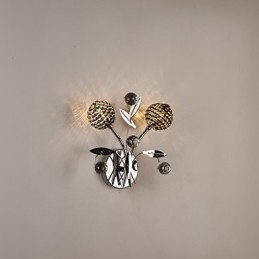 Wall Sconces Crystal Mini Style Modern Contemporary Metal