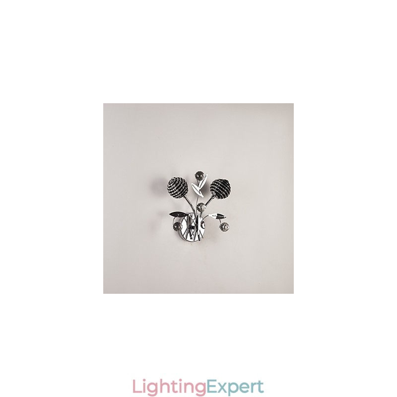 Wall Sconces Crystal Mini Style Modern Contemporary Metal