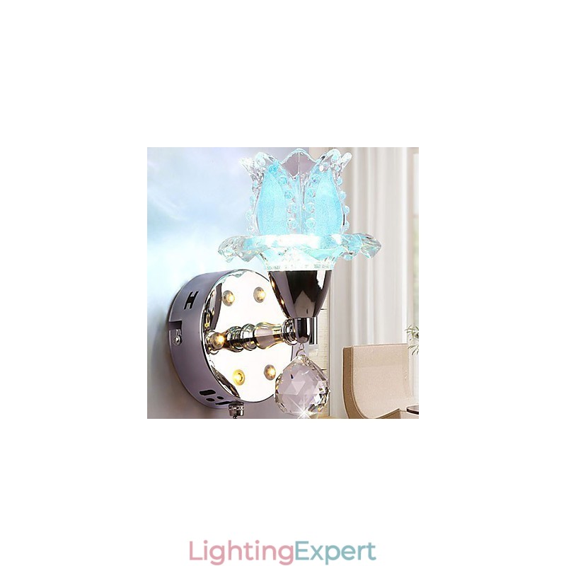 Creative Contemporary And Contracted Creative Crystal Wall Lamp Lights