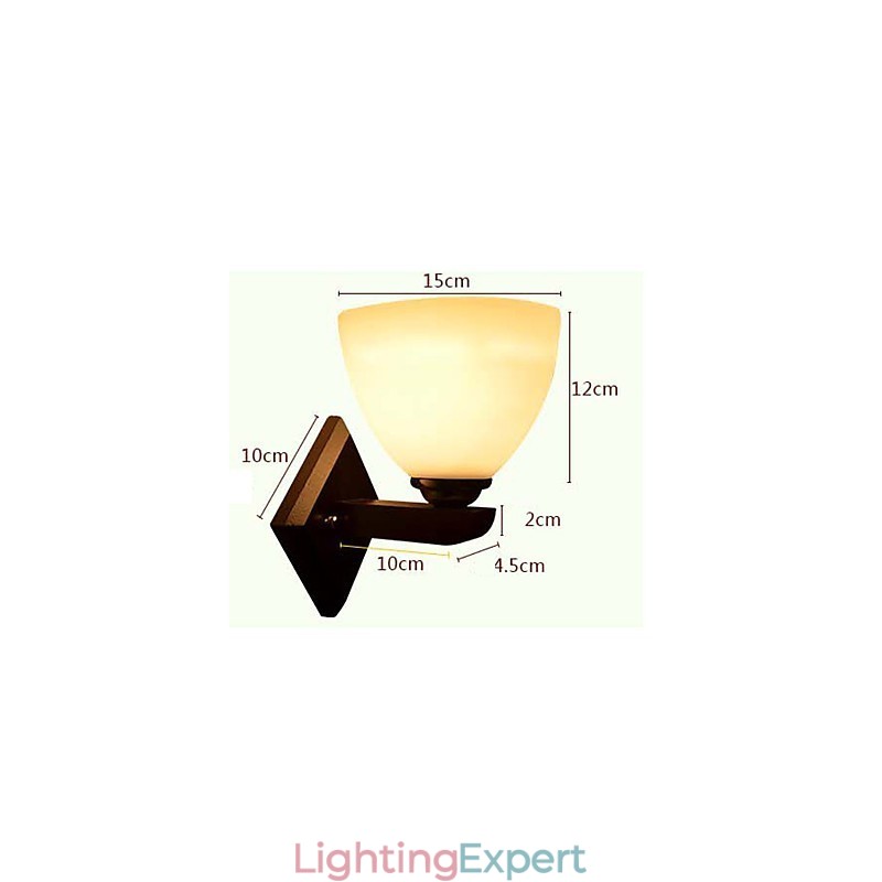 Wall Lamp Glass Warm Modern Wall Lamp Of The Head Of A Bed Lights