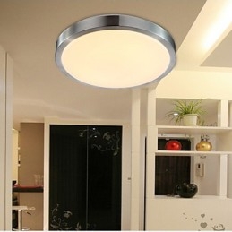 Flush Mount Lights 7W Light Round Simple Modern Diameter 20CM