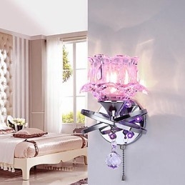 Creative Contemporary And Contracted Creative Crystal Wall Lamp Lights