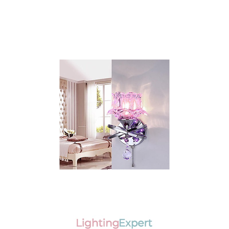 Creative Contemporary And Contracted Creative Crystal Wall Lamp Lights