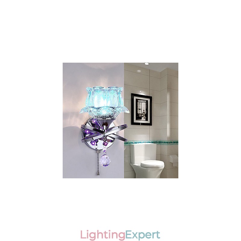 Creative Contemporary And Contracted Creative Crystal Wall Lamp Lights