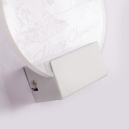 Acrylic Wall Lamp PVC Lamp Light Modern Contemporary Metal