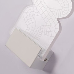 Acrylic Wall Lamp PVC Lamp Light Chip Modern Contemporary Metal