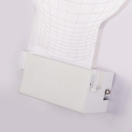 Acrylic Wall Lamp PVC Lamp Light Chip Modern Contemporary Metal