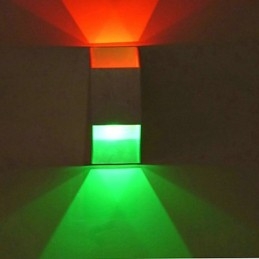 Double Trapezoidal Creative Bar Model Wall Sconces Modern Contemporary Metal