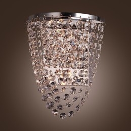 Crystal Wall Washers Modern Metal