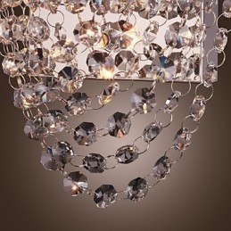 Crystal Wall Washers Modern Metal