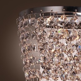 Crystal Wall Washers Modern Metal
