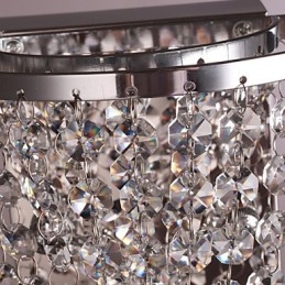 Crystal Wall Washers Modern Metal