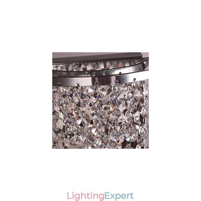 Crystal Wall Washers Modern Metal
