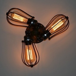 Mini Style Wall Sconces Rustic Lodge Metal