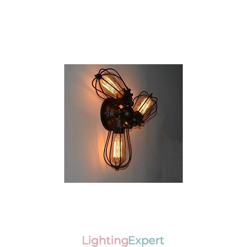 Mini Style Wall Sconces Rustic Lodge Metal