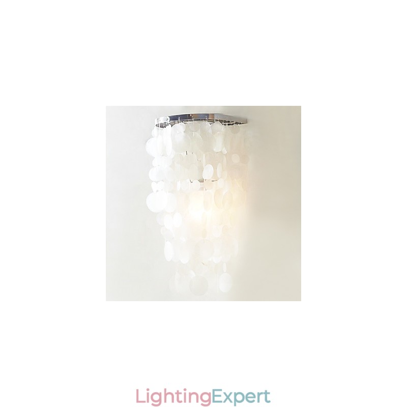 Stylish Wall Light with 1 Light in Warm White