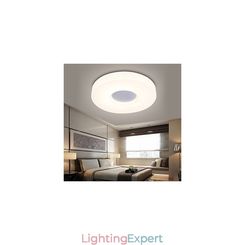 Round Ceiling Lights Flush Mount Modern Contemporary Metal