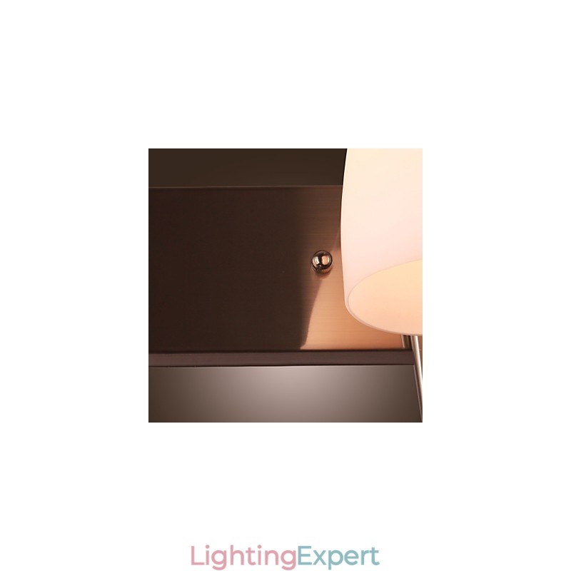2 Light Wall Light in White Shade
