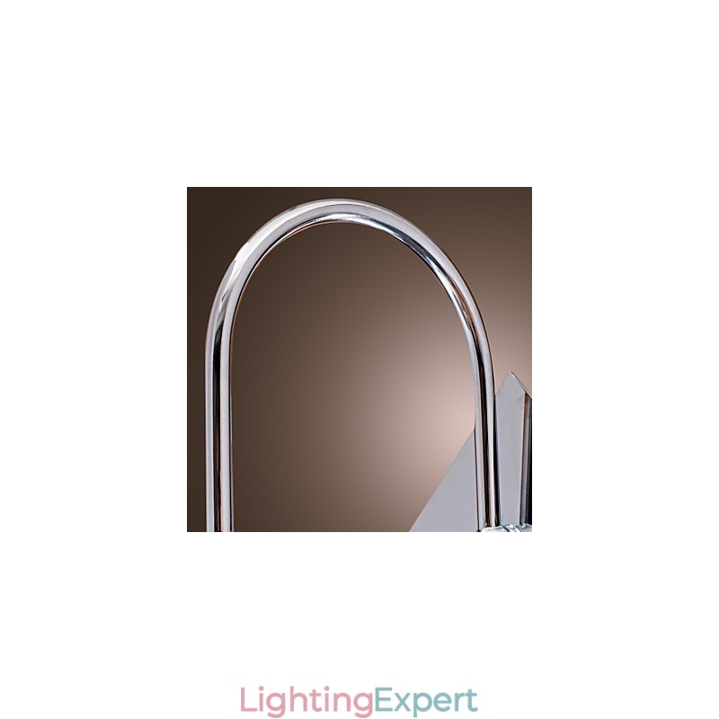 Wall Light with Elegant Crystal Drop