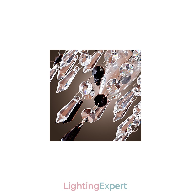 Wall Light with Elegant Crystal Drop