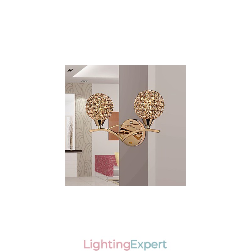 Modern Chic Wall Light In 2 Lights