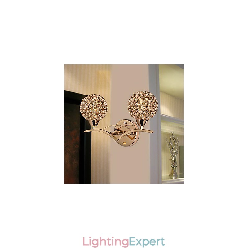 Modern Chic Wall Light In 2 Lights