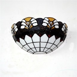 Retro Country Wall Lights Glass Shade Living Room Bedroom Restaurant Cafe Bar Wall Sconces