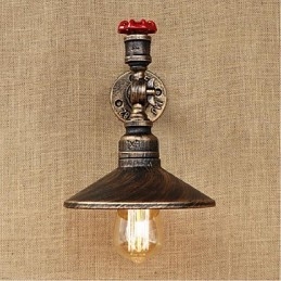 Rustic Lodge Painting Feature for Ambient Light Wall Sconces Wall Light