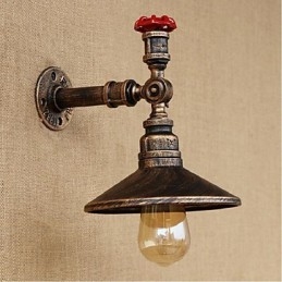Rustic Lodge Painting Feature for Ambient Light Wall Sconces Wall Light