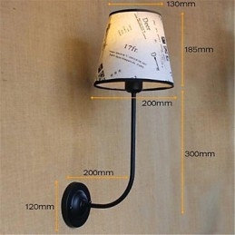 Modern Contemporary Modern Comtemporary Black Oxide Finish Feature for Swing Arm Bulb