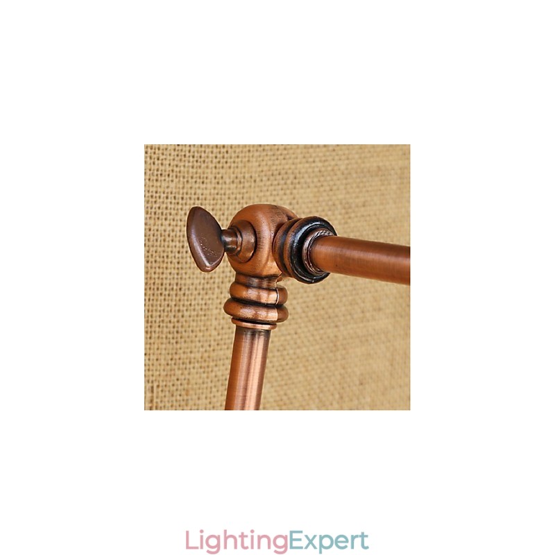 Long arm Half rust Retro Creative Nostalgic Retractable Folding Wall Sconces Wall Light